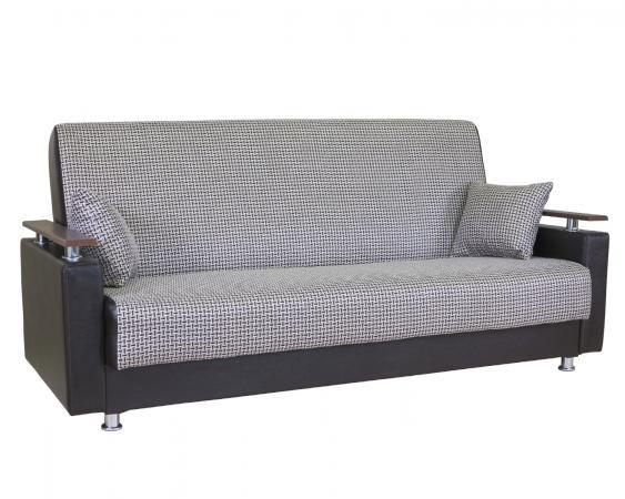 Диван книжка Шарм-Дизайн Мелодия ДП №2 140 рогожка коричневый